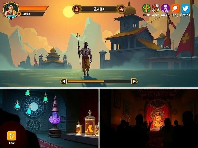 Ganges Enlightened Route community event showing players collaborating